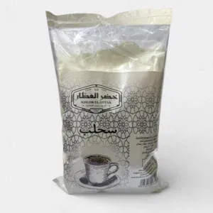 سحلب خضر معبأ